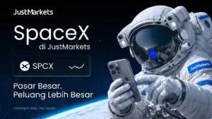 JustMarkets Luncurkan Trading Saham SpaceX untuk Klien