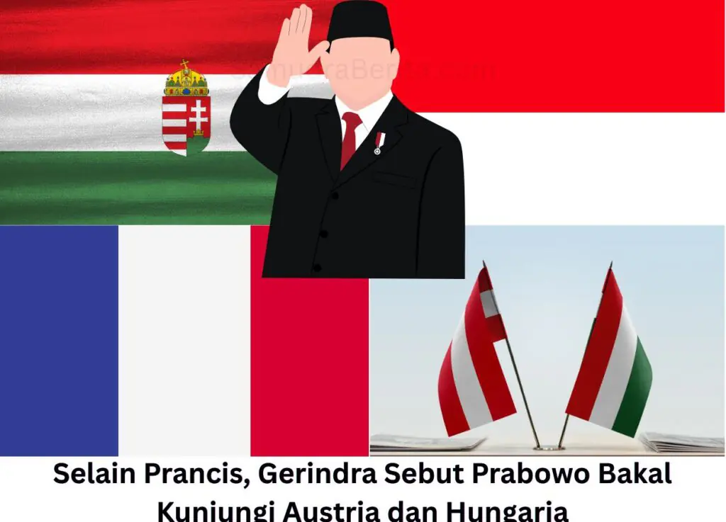 Selain Prancis, Gerindra Sebut Prabowo Bakal Kunjungi Austria dan Hungaria - SamudraBerita.com