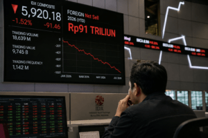 Net Sell Asing Tembus Rp91 Triliun, IHSG Berupaya Lanjutkan Pemulihan