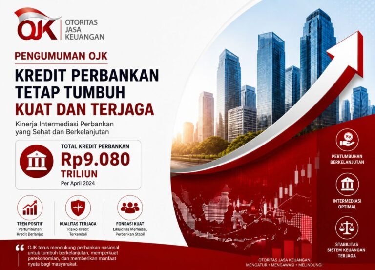 OJK: Kredit Perbankan Tumbuh 12,67 Persen Tembus Rp9.080 Triliun