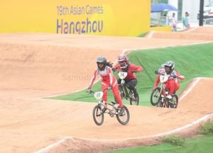 Jasmine Azzahra Raih Perunggu BMX Asian Games 2026